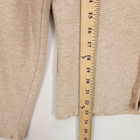 Armani Exchange Marino Wool Blend Cardigan Sweater Hook Closure Womens Medium - Picture 8 of 10